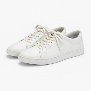 Men’s Classic White Sneakers Shoes Express Size 9 L
